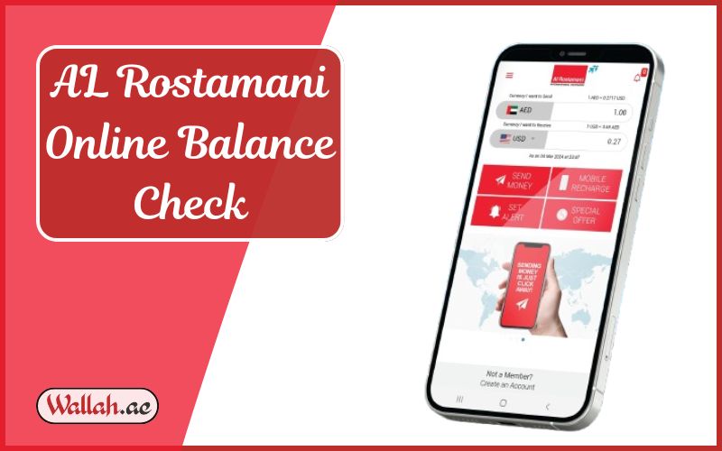 oNline al rostamani balance Check