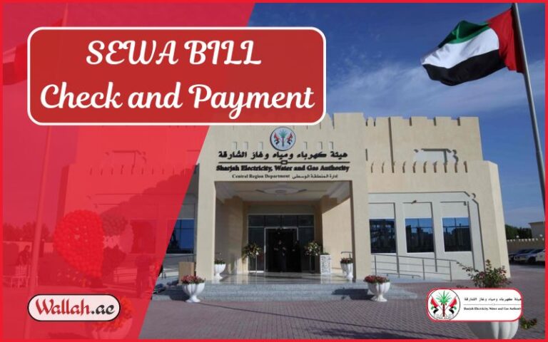 Sewa Bill Check and Payment in Sharjah!
